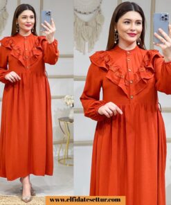 Ayrobin gülay elbise