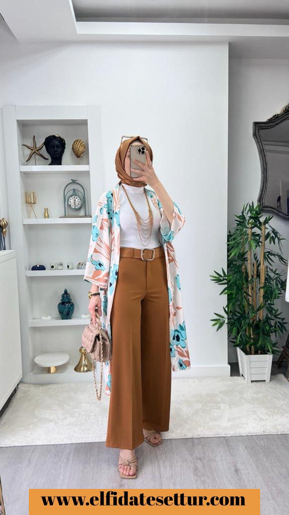 Kemerli pantolon