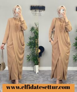 Çapraz tasarım elbise