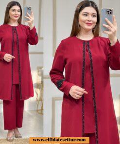 Büyük beden etamin pulse takım