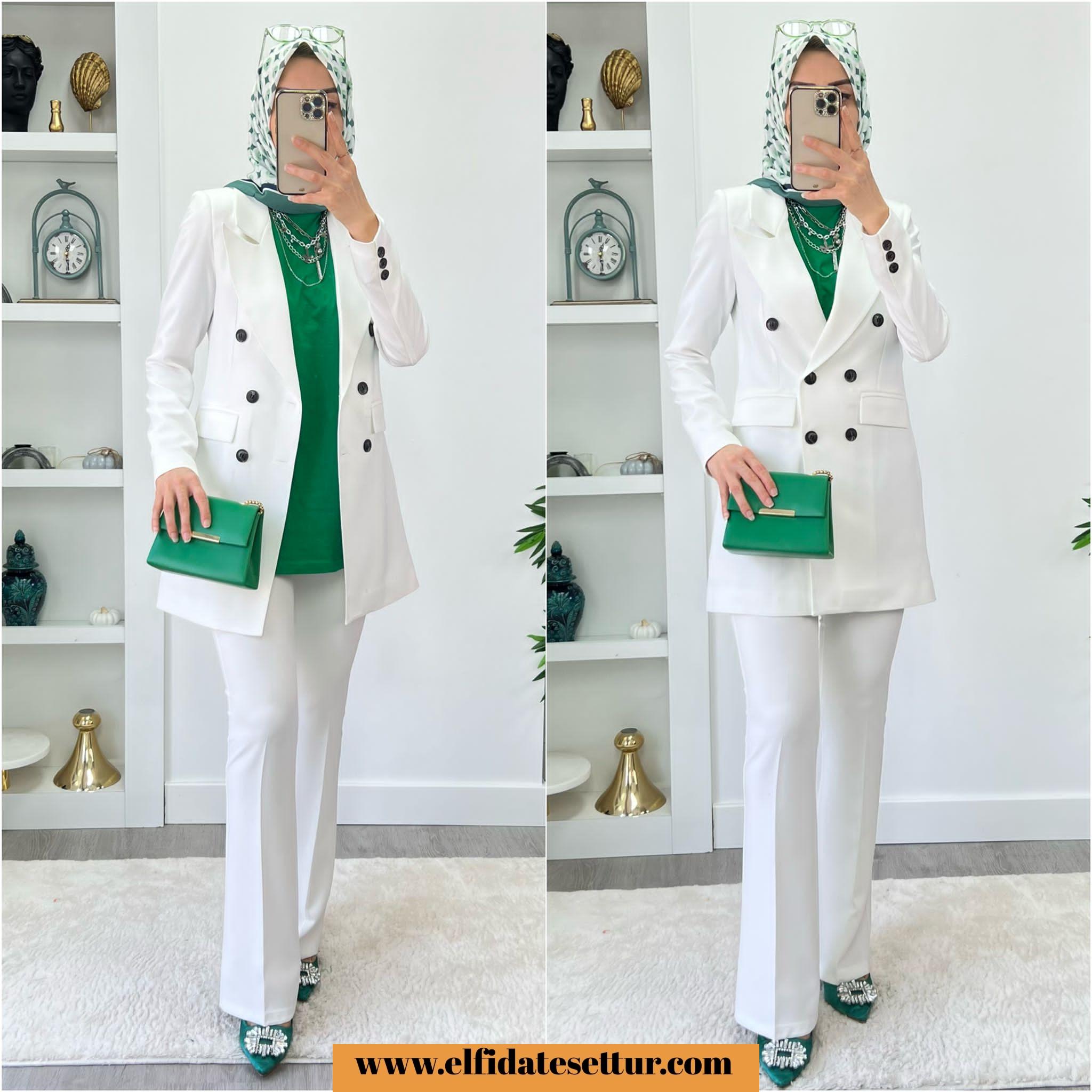Zeynep ceket pantolon takım - Görsel 3