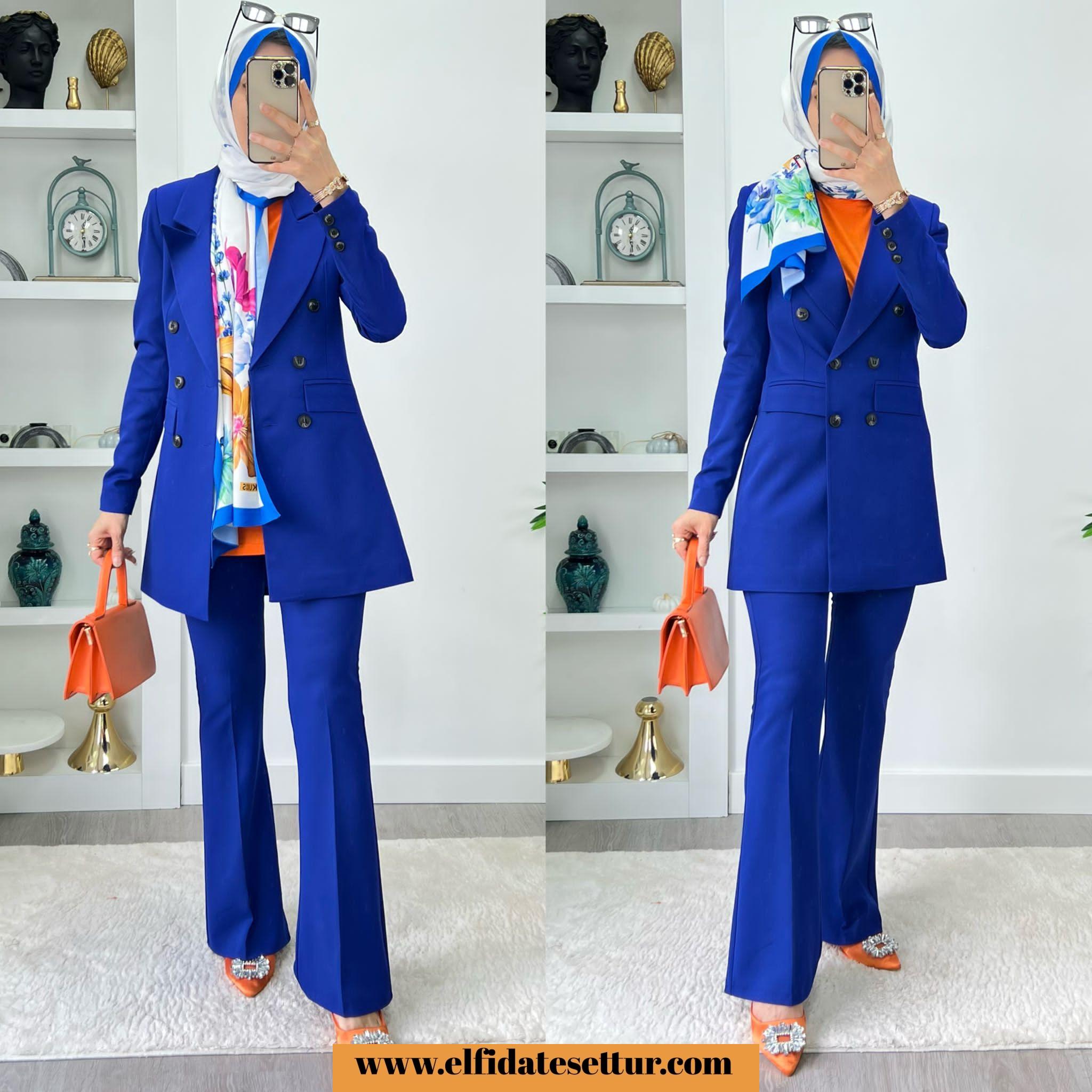 Zeynep ceket pantolon takım - Görsel 2
