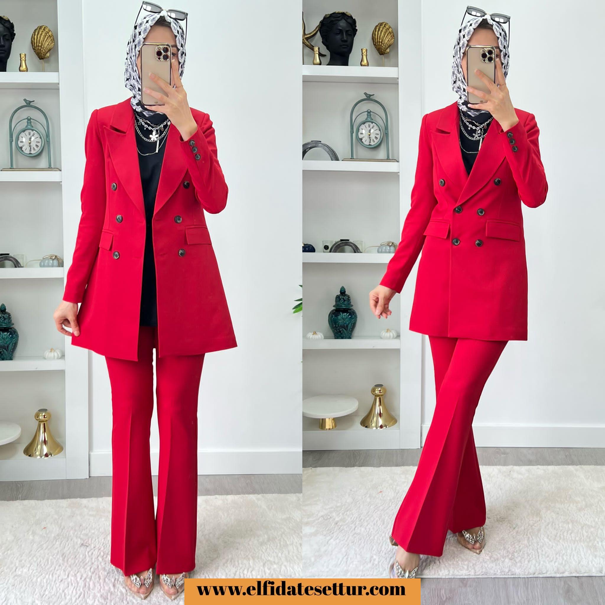 Zeynep ceket pantolon takım - Görsel 4