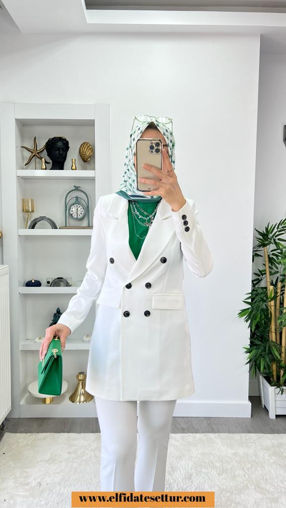Zeynep ceket pantolon takım - Görsel 7