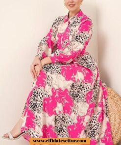 Viskon yazlık elbise