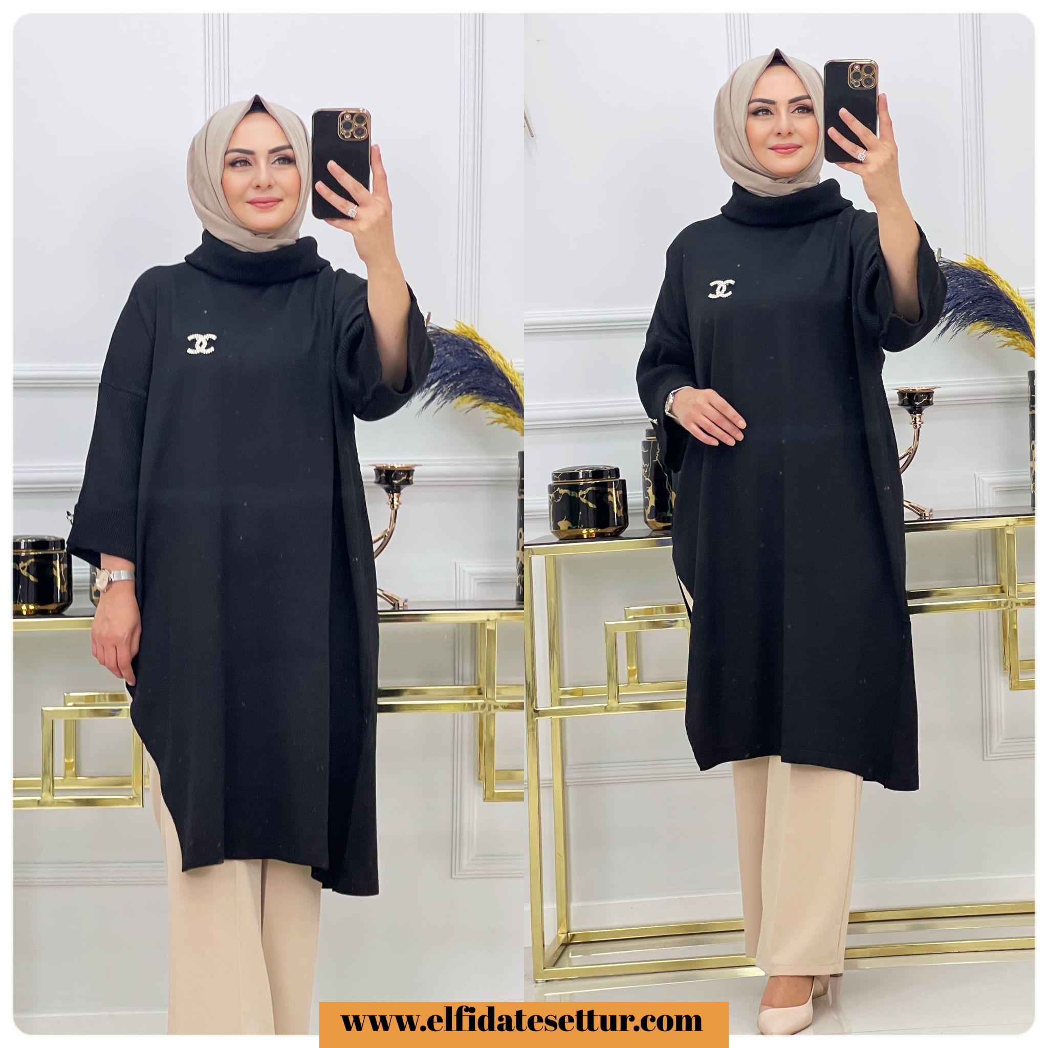 Suna triko tunik - Görsel 4