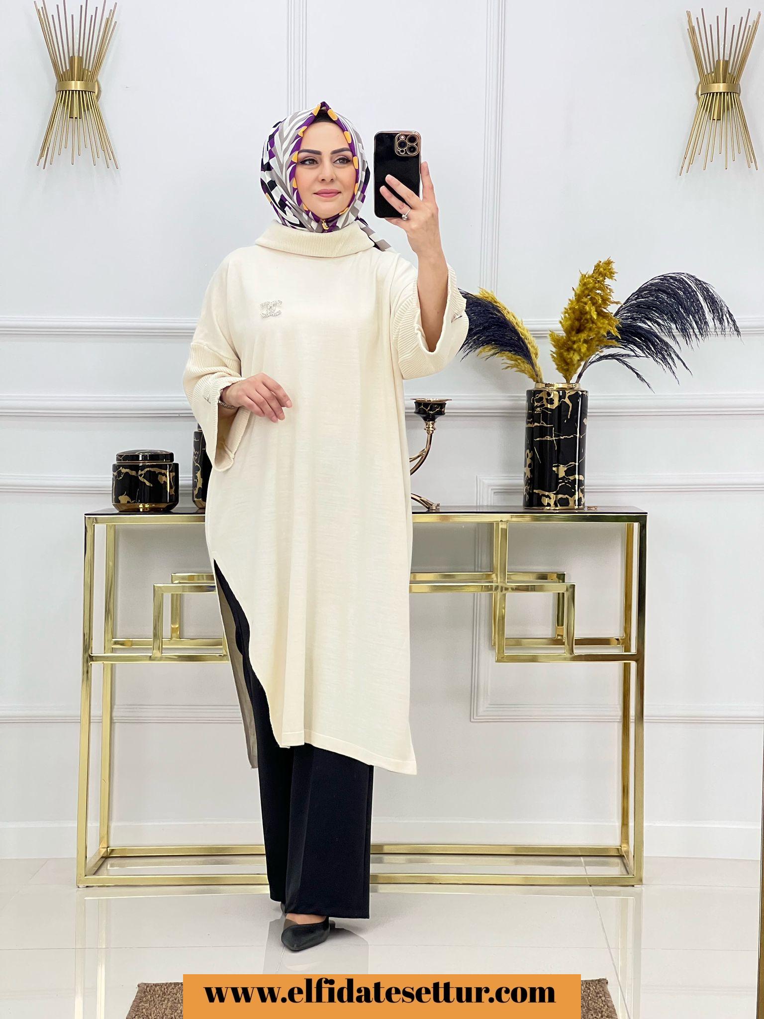 Suna triko tunik - Görsel 7