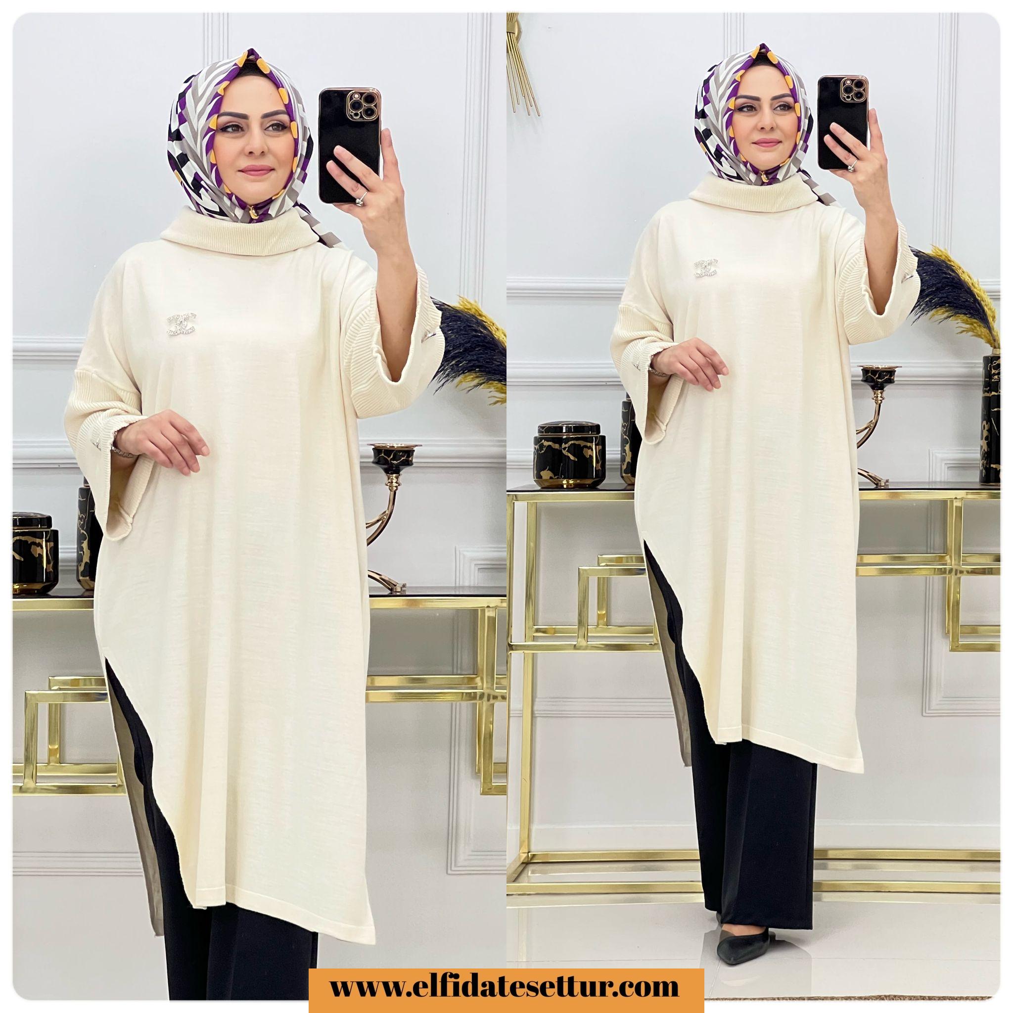 Suna triko tunik - Görsel 2