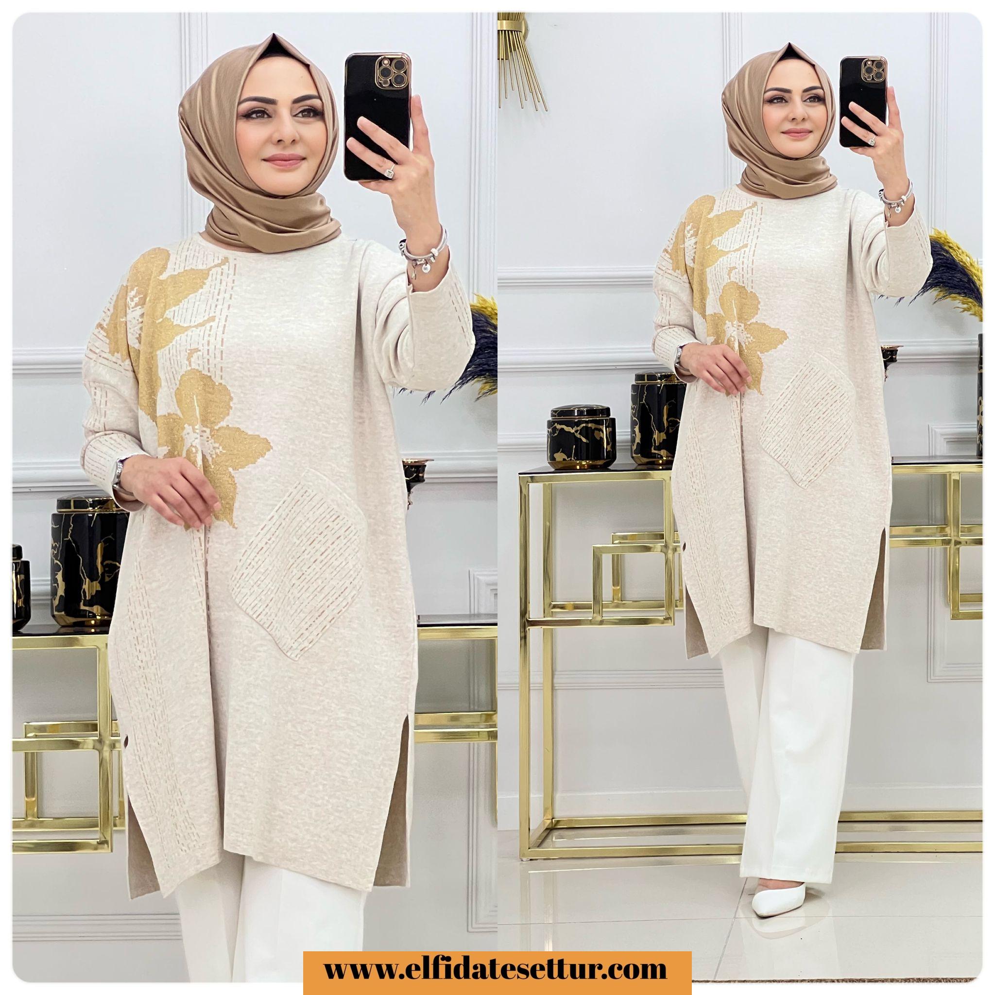 Mirza triko tunik - Görsel 11