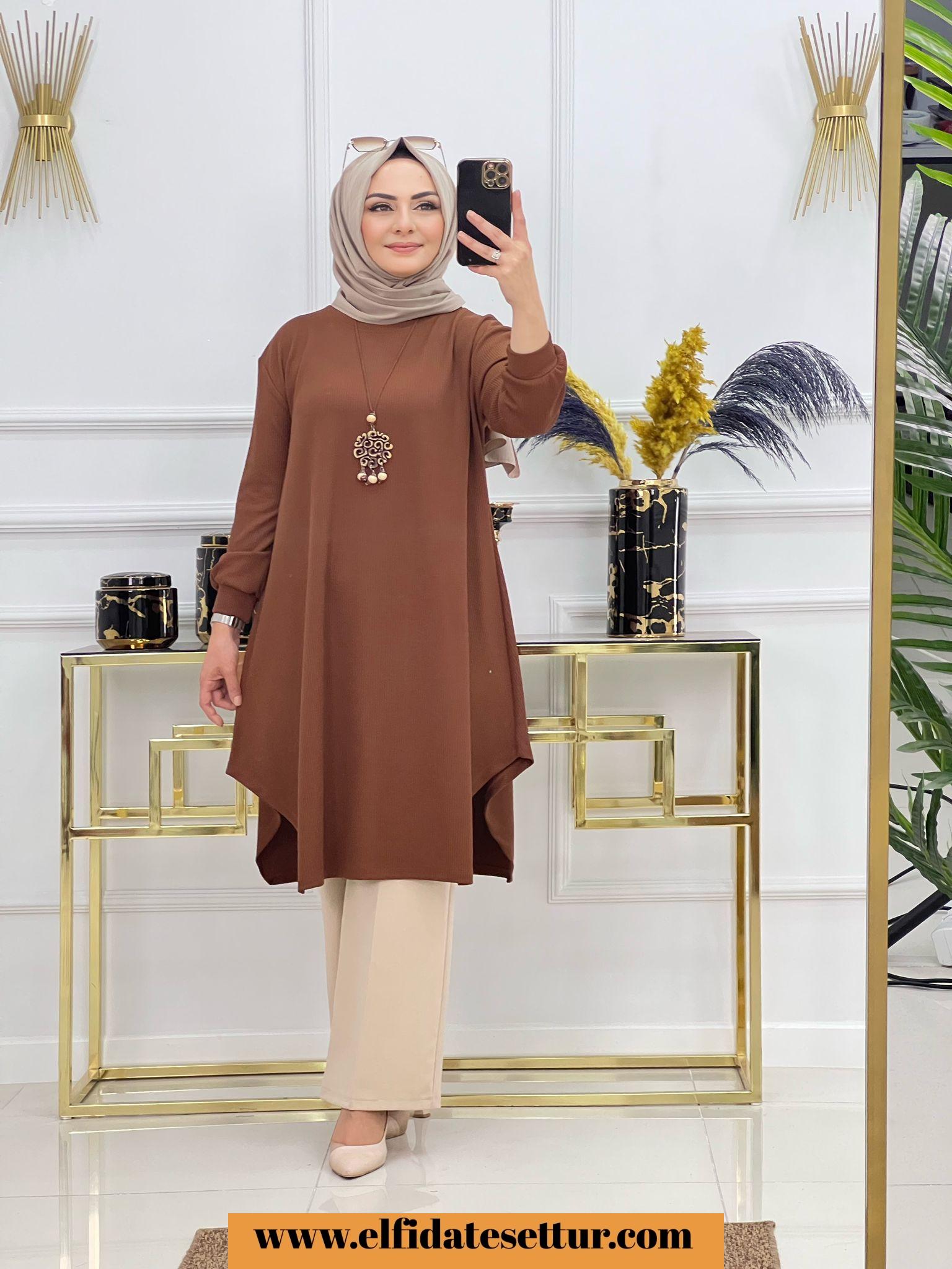 Gülperi tunik - Görsel 6