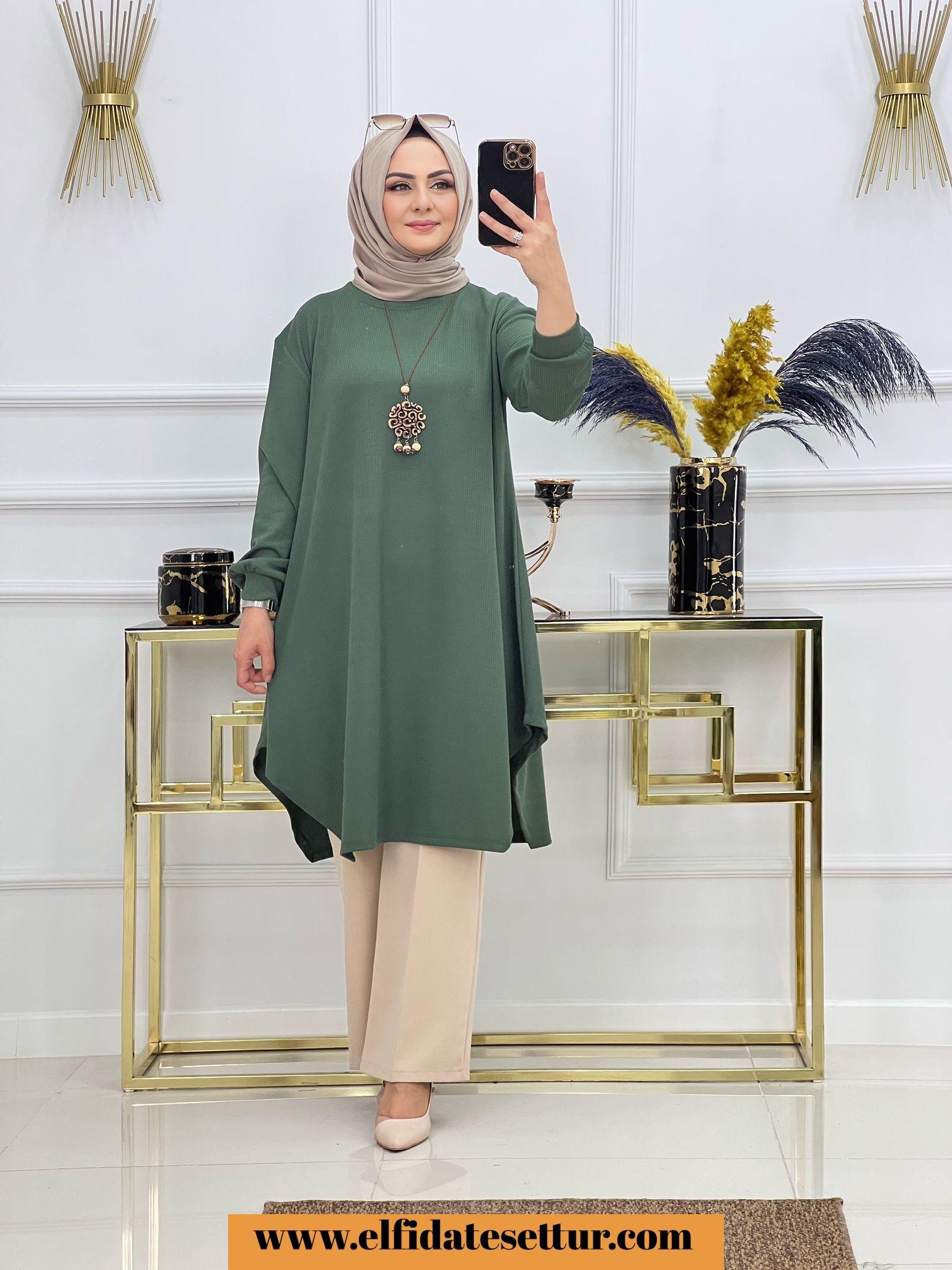 Gülperi tunik - Görsel 8