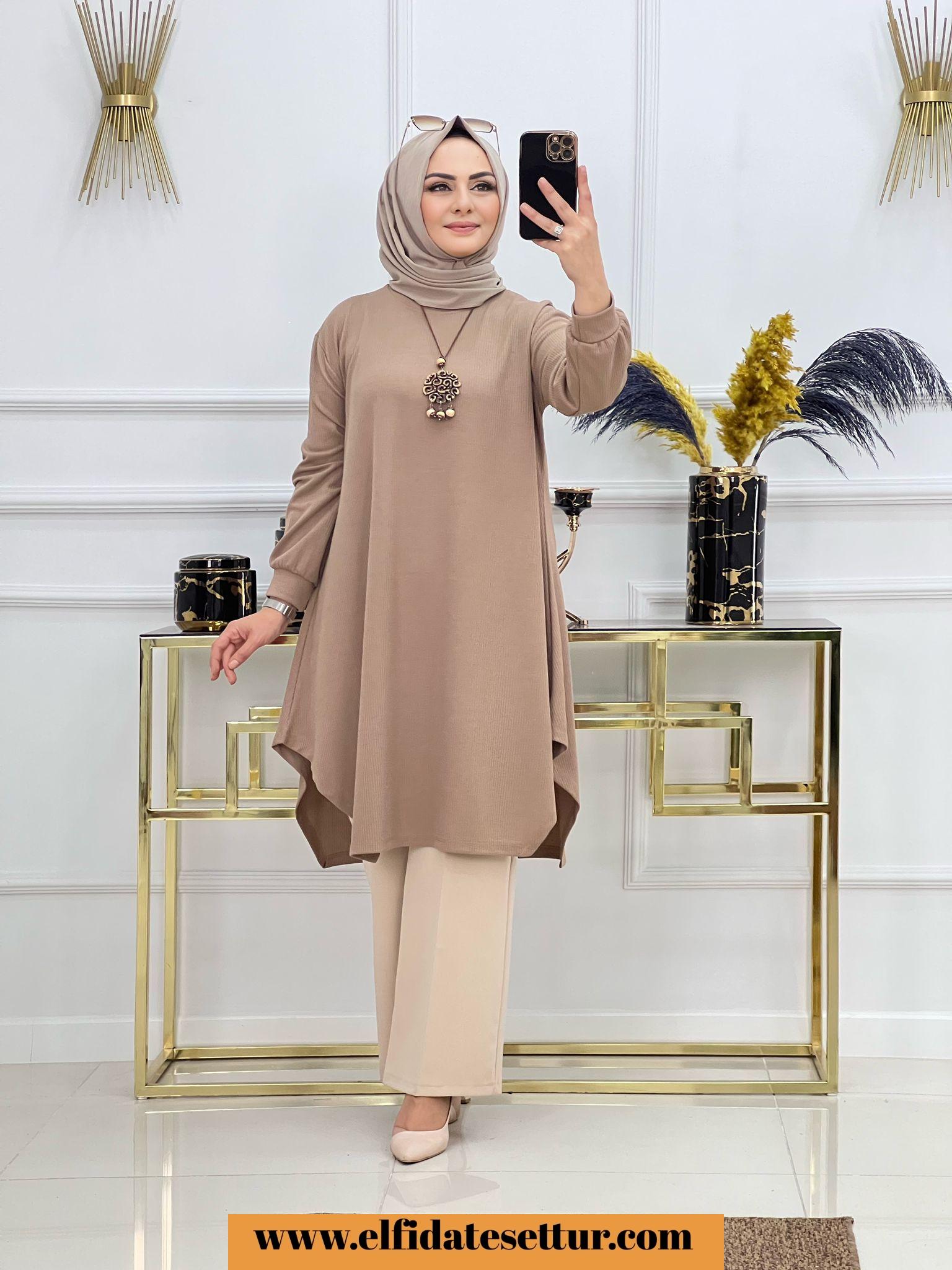 Gülperi tunik - Görsel 7