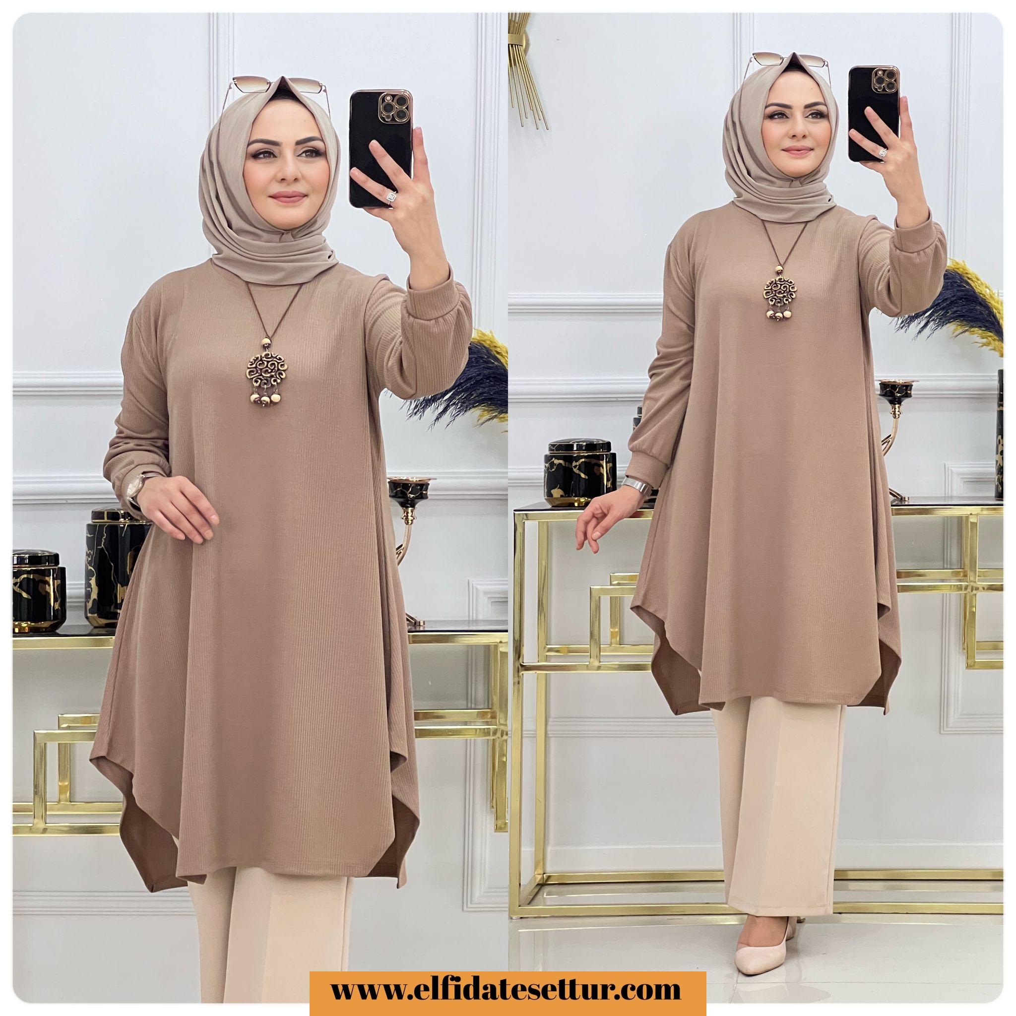 Gülperi tunik - Görsel 3