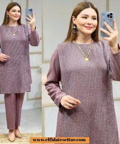 Karyağdı kumaş göksel takım