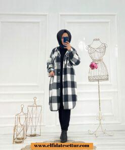 Büyük beden polar kumaş mahi kap