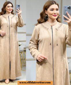 Büyük beden özben süet ferace