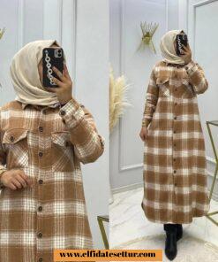 Büyük beden uzun oduncu kap