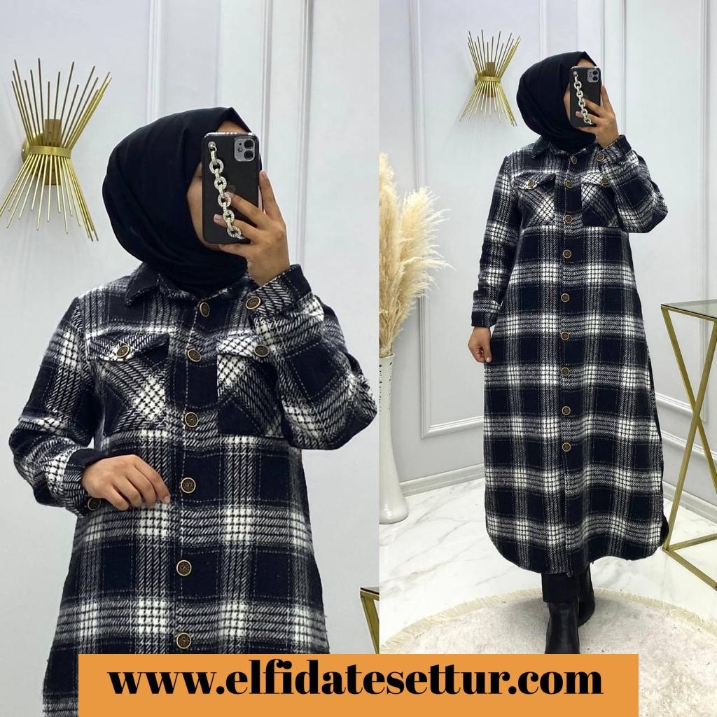 Büyük beden uzun oduncu kap - Görsel 2