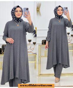 Kaşkorse kumaş serap takım