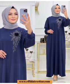 Scuba gülcan elbise