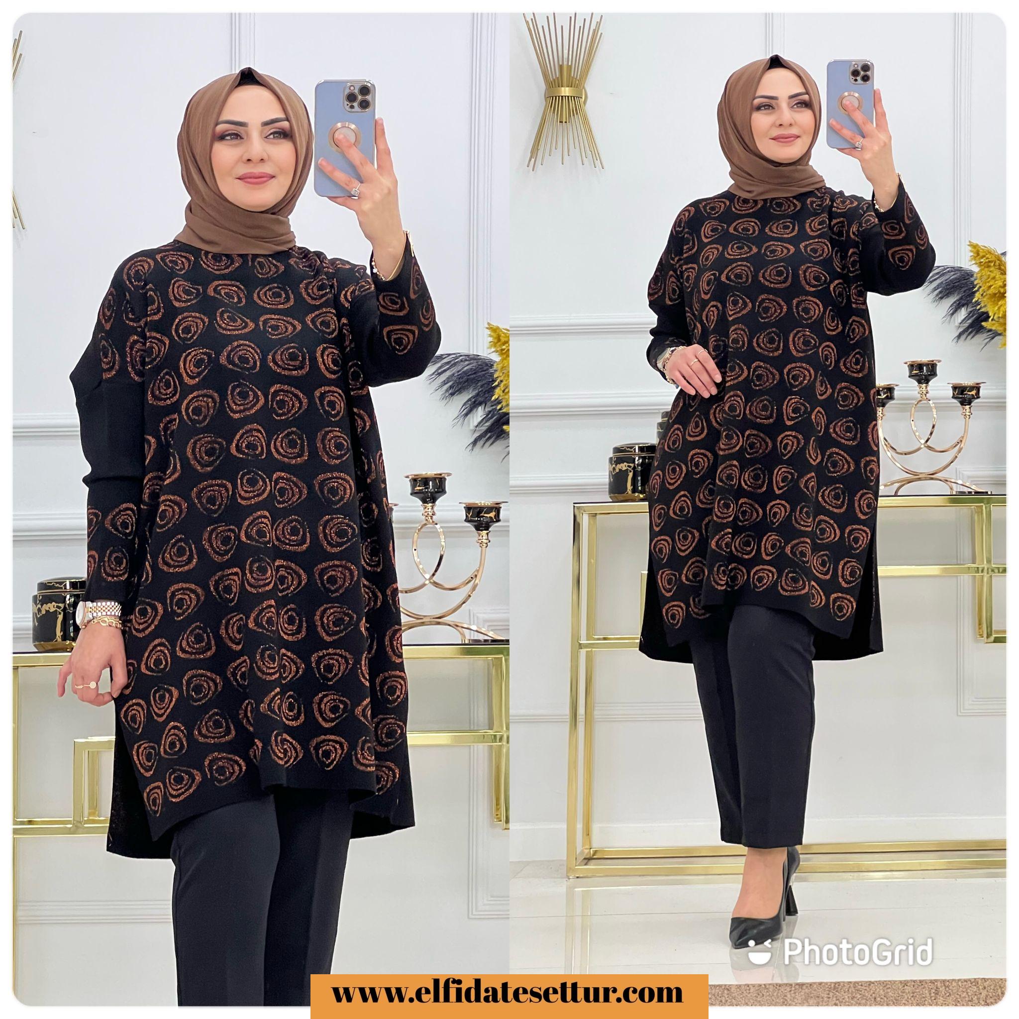 Sevda triko tunik - Görsel 3