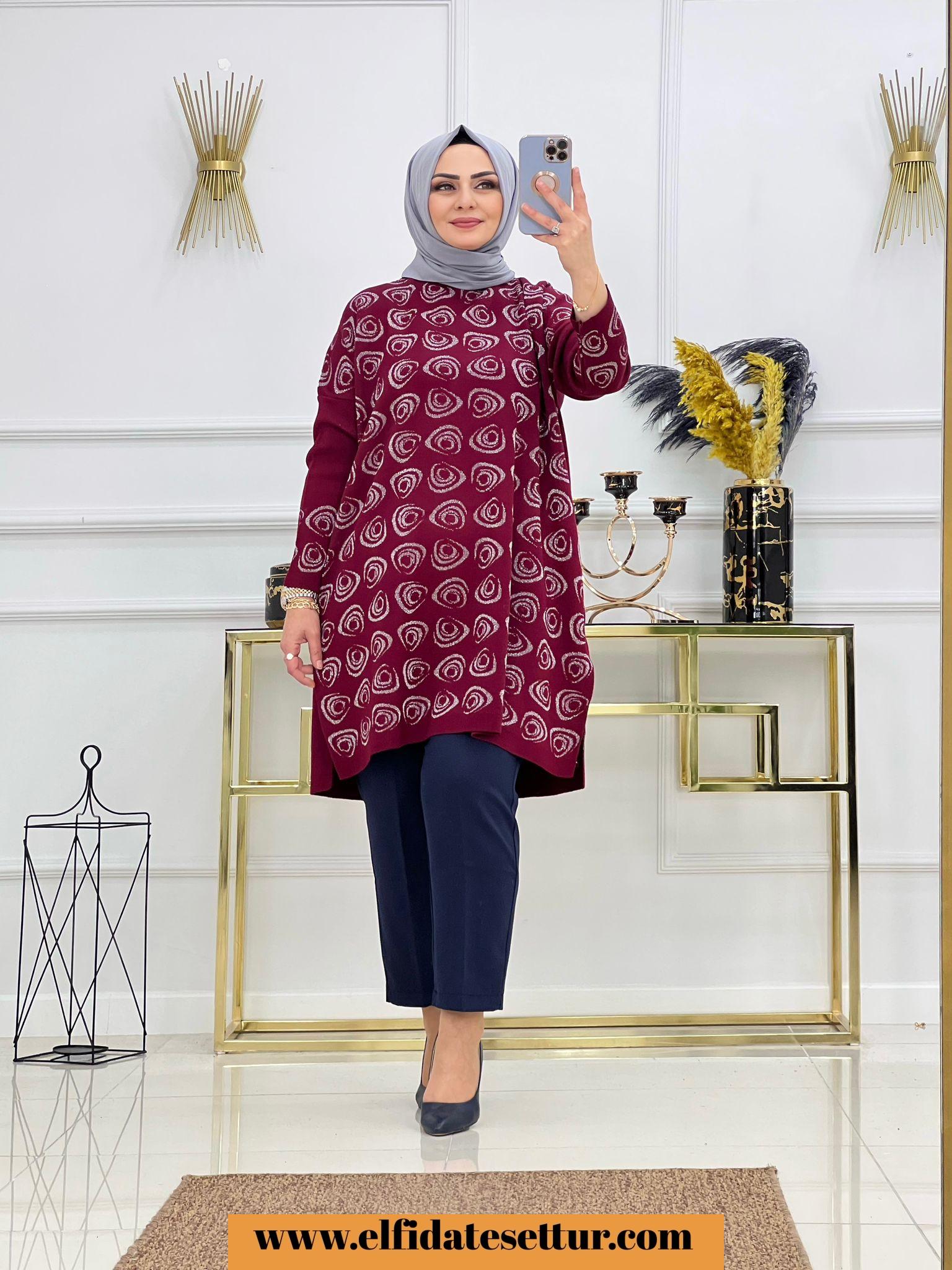 Sevda triko tunik - Görsel 8