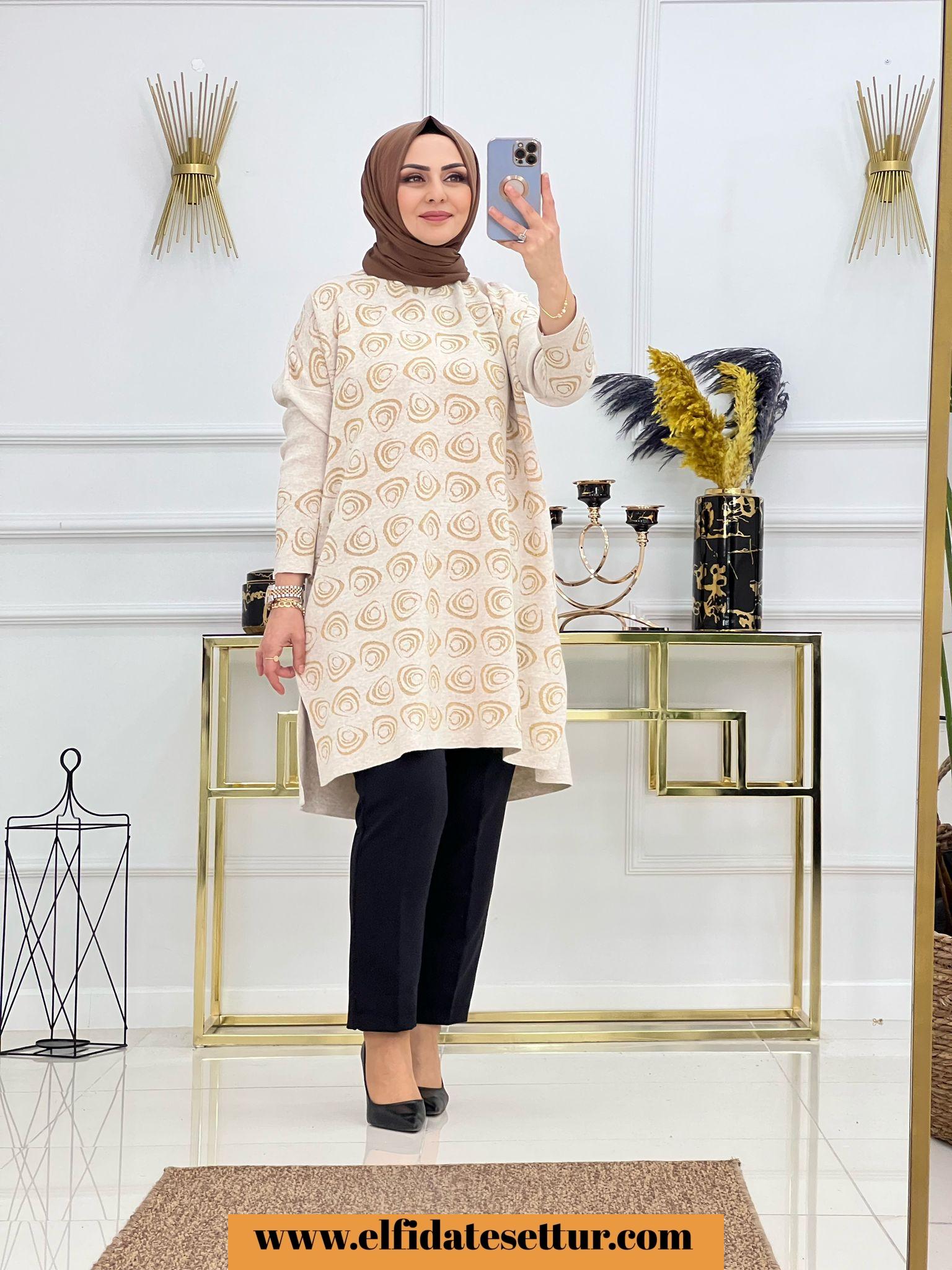 Sevda triko tunik - Görsel 7