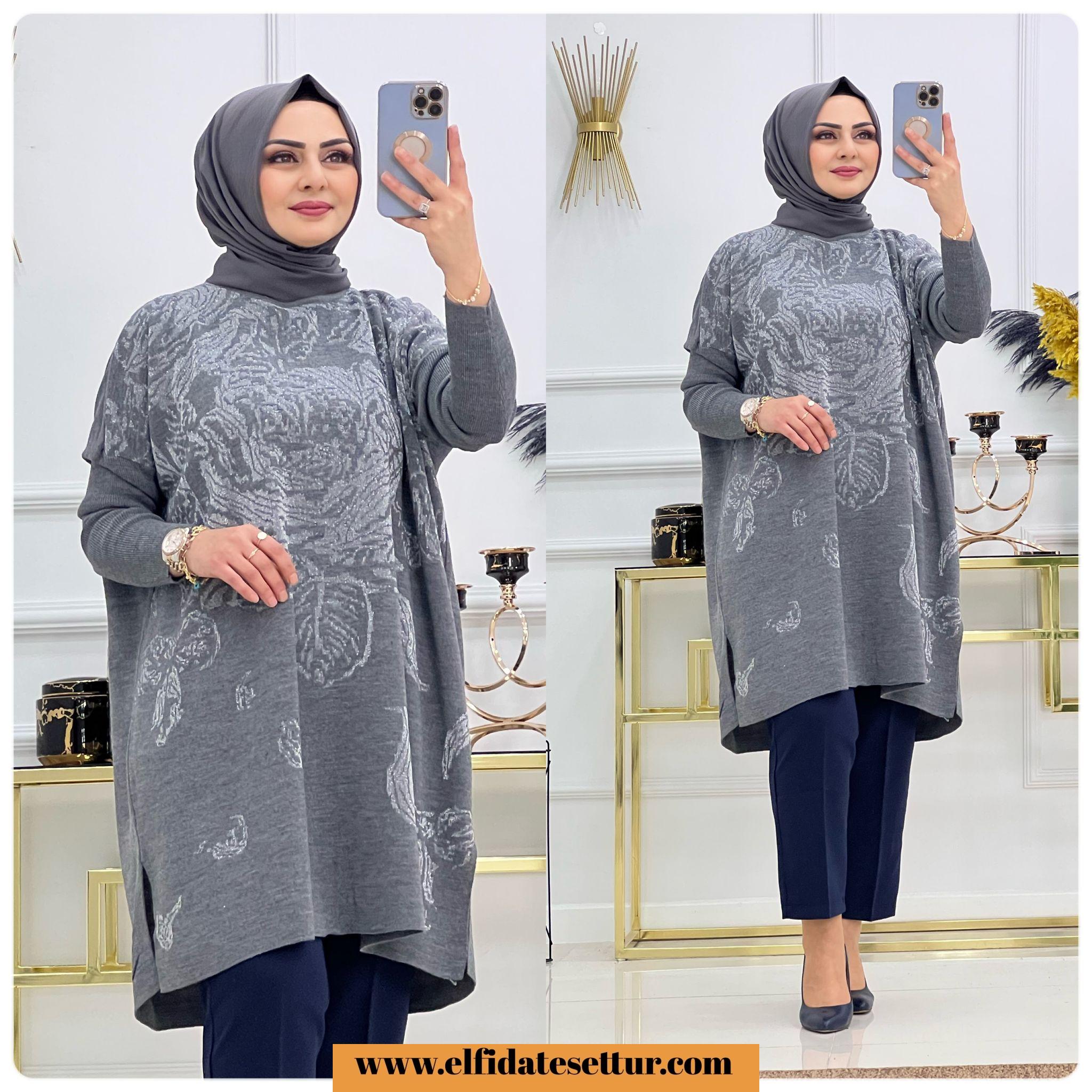 Handan triko tunik - Görsel 3