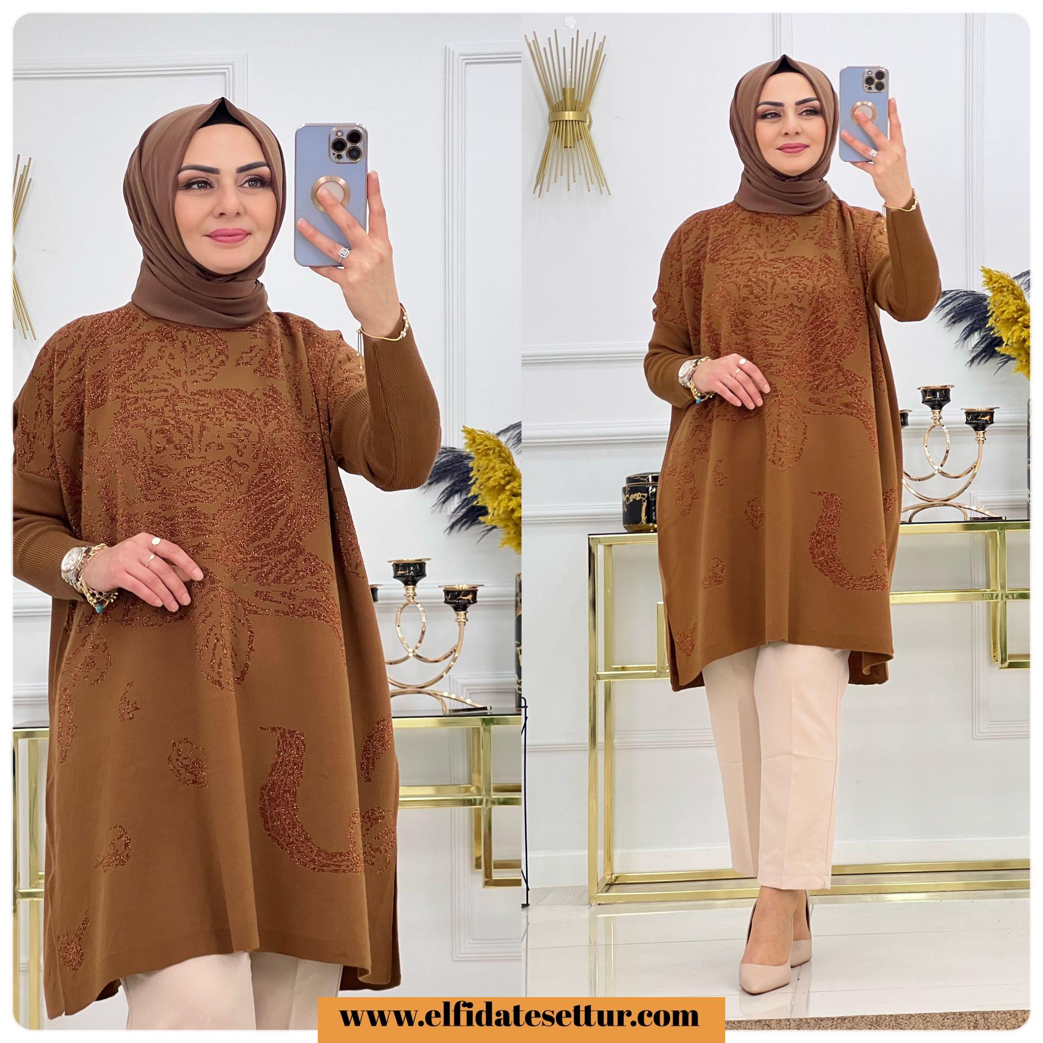 Handan triko tunik - Görsel 6