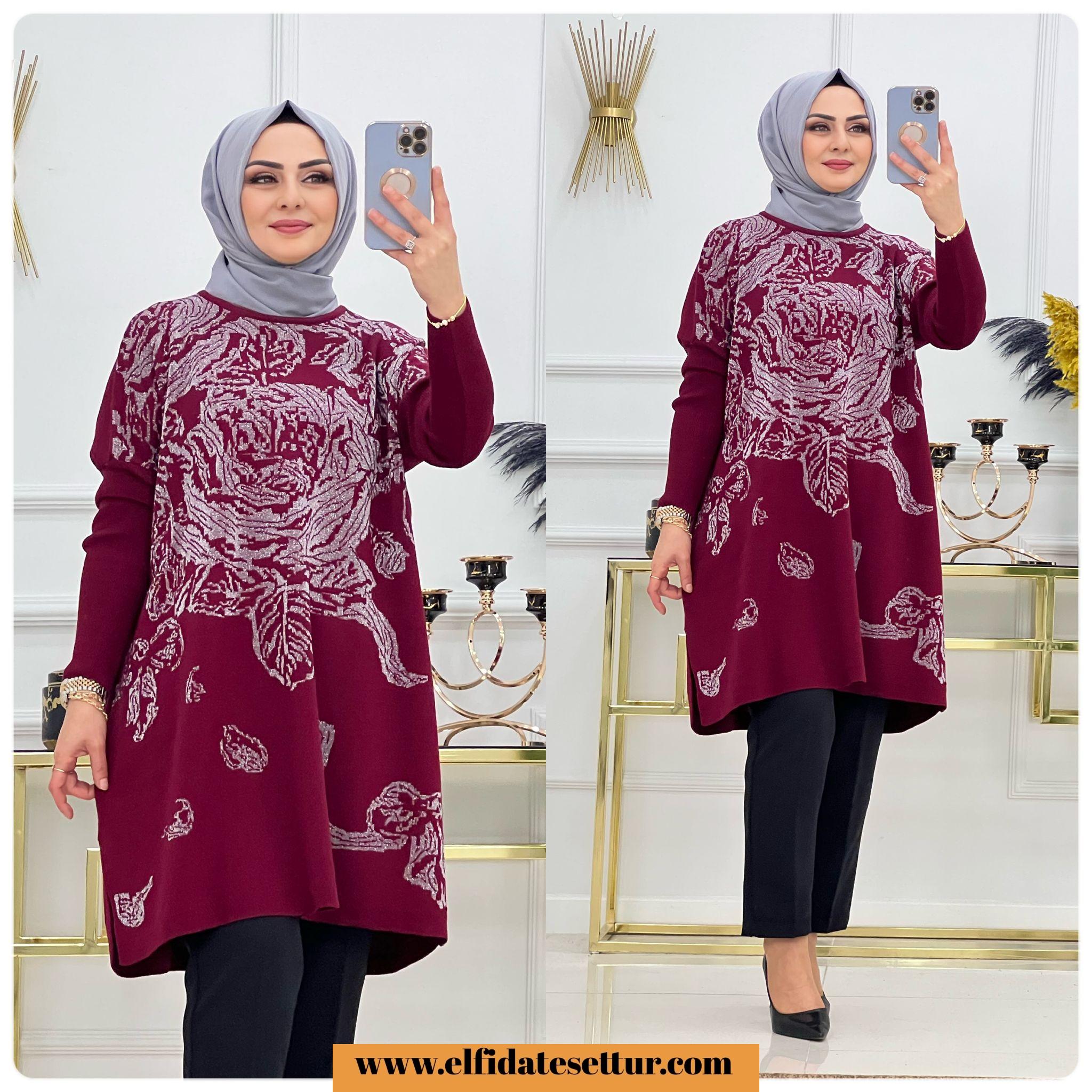 Handan triko tunik - Görsel 5