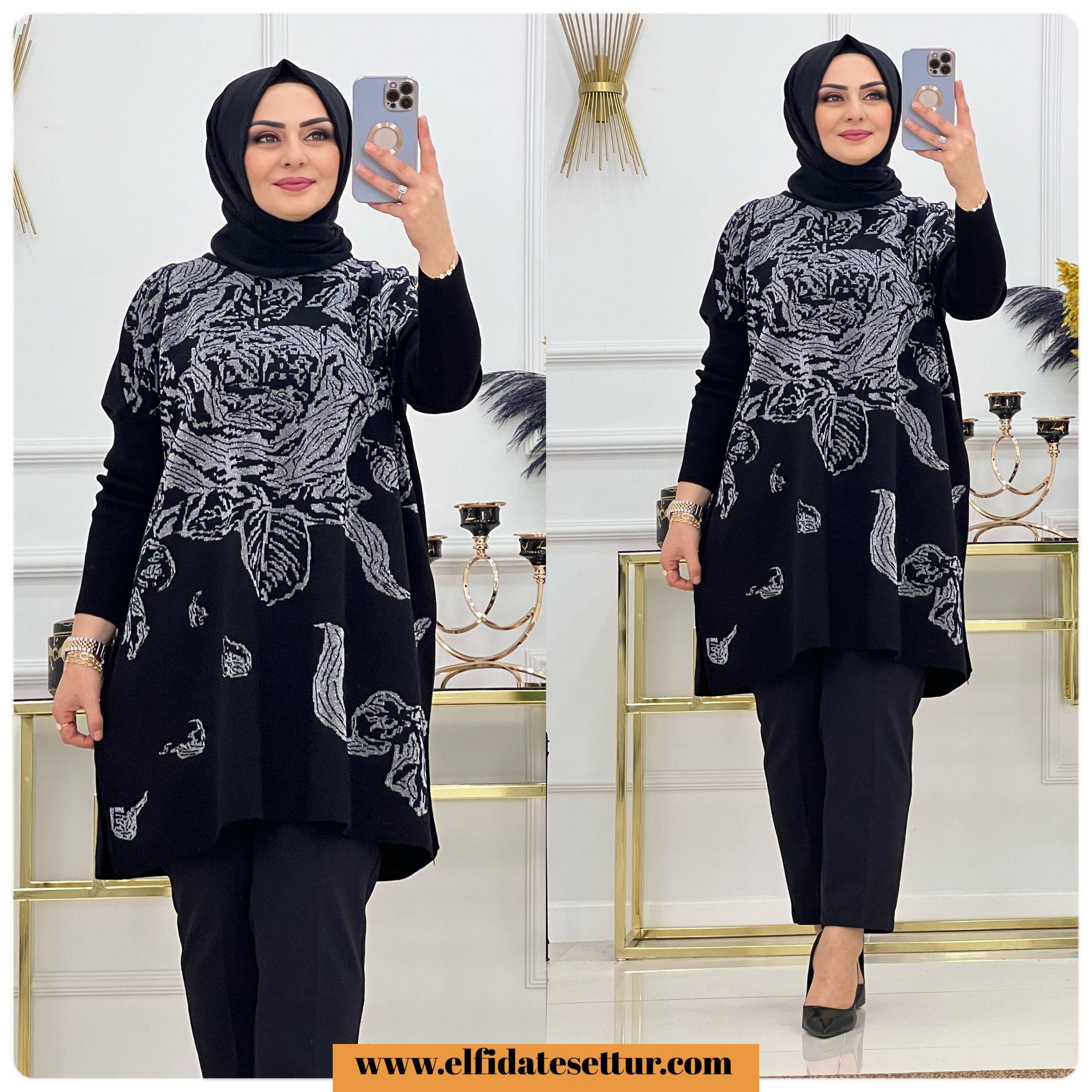 Handan triko tunik - Görsel 8