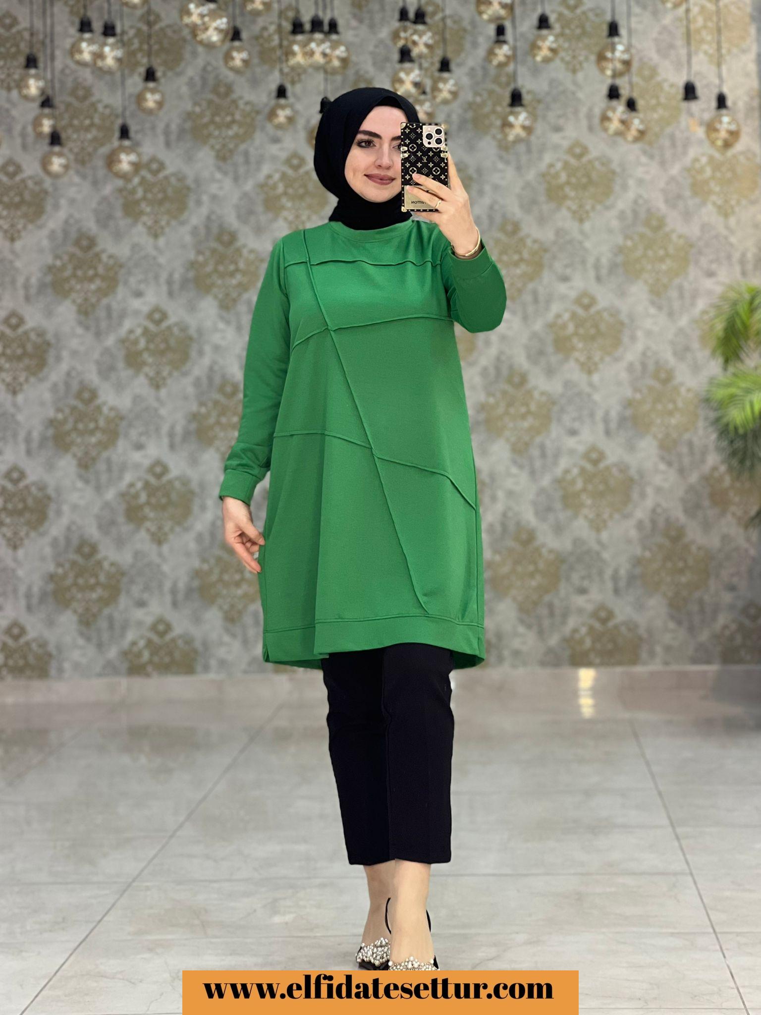 Tesettür asel tunik - Görsel 7