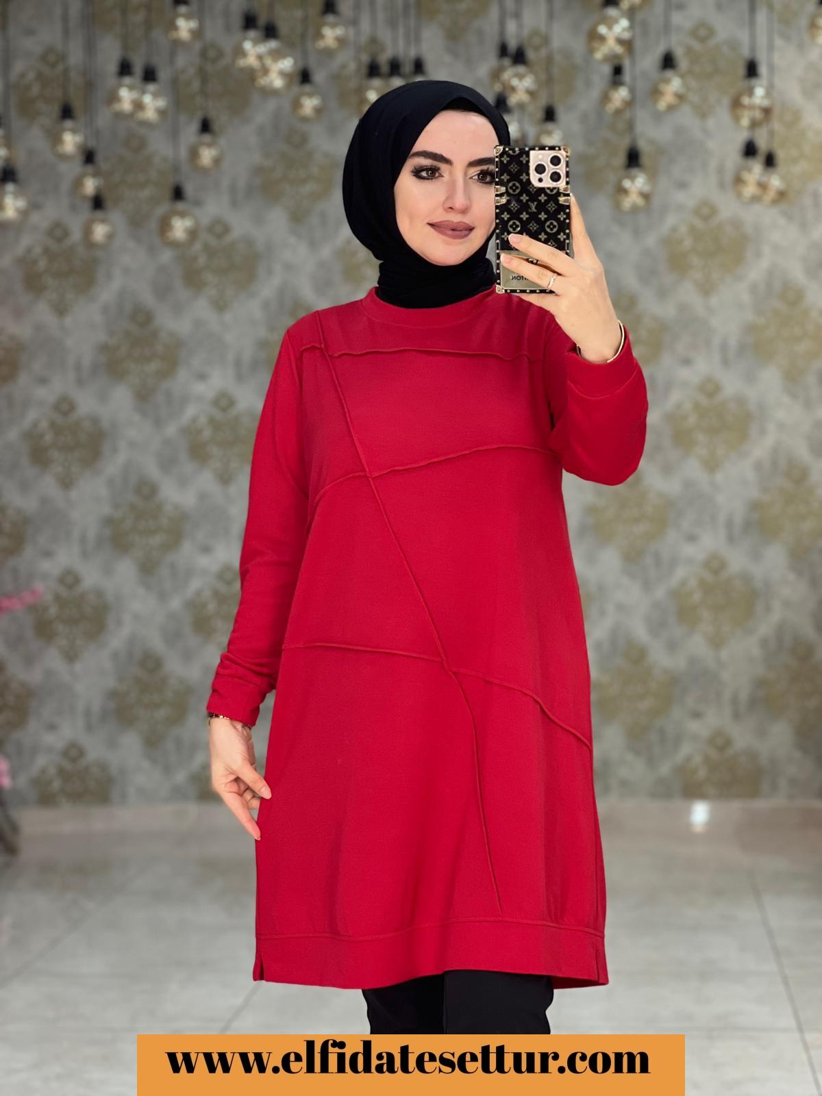 Tesettür asel tunik - Görsel 3