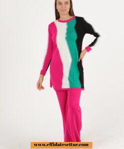 Tesettür triko takım