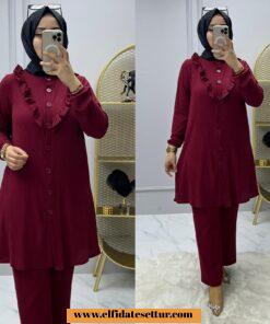 Tesettür kaşkorse aynur takım