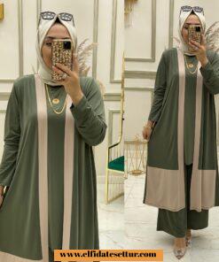 Tesettür tilda fulya üçlü takım