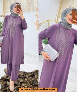 Tesettür yaprak takım