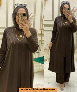 Tesettür tilda betül üçlü takım