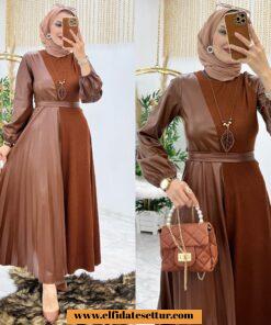 Tesettür mila elbise