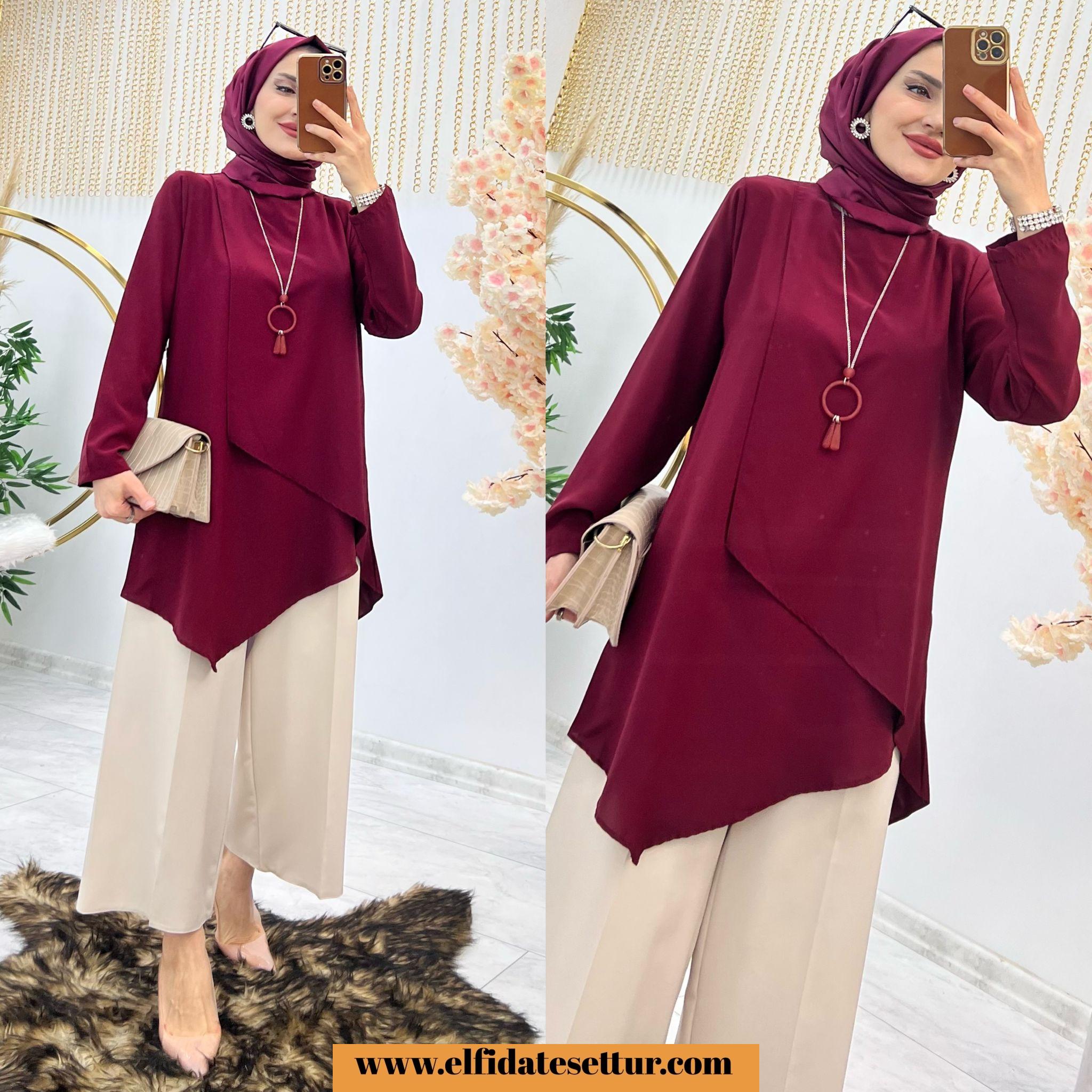 Parçalı tunik - Görsel 11