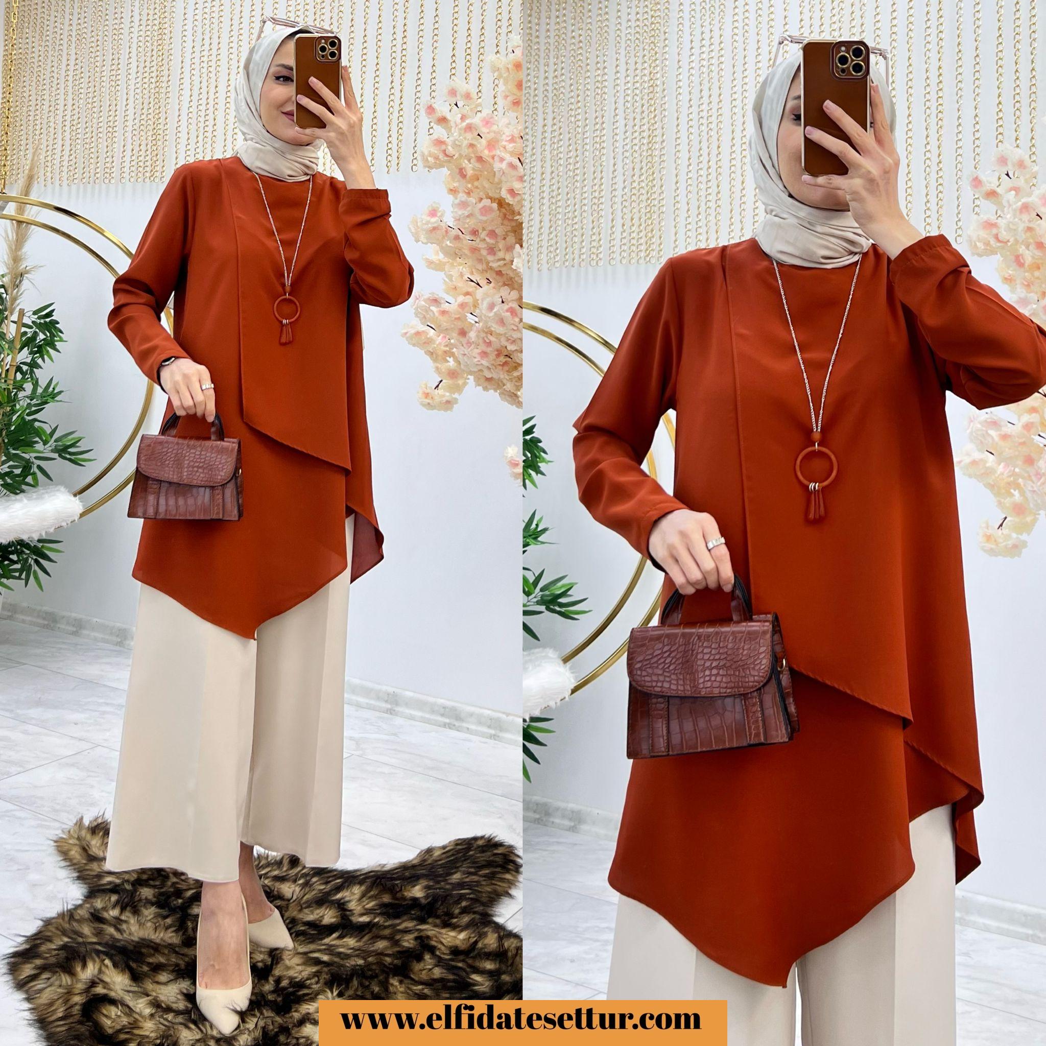 Parçalı tunik - Görsel 9