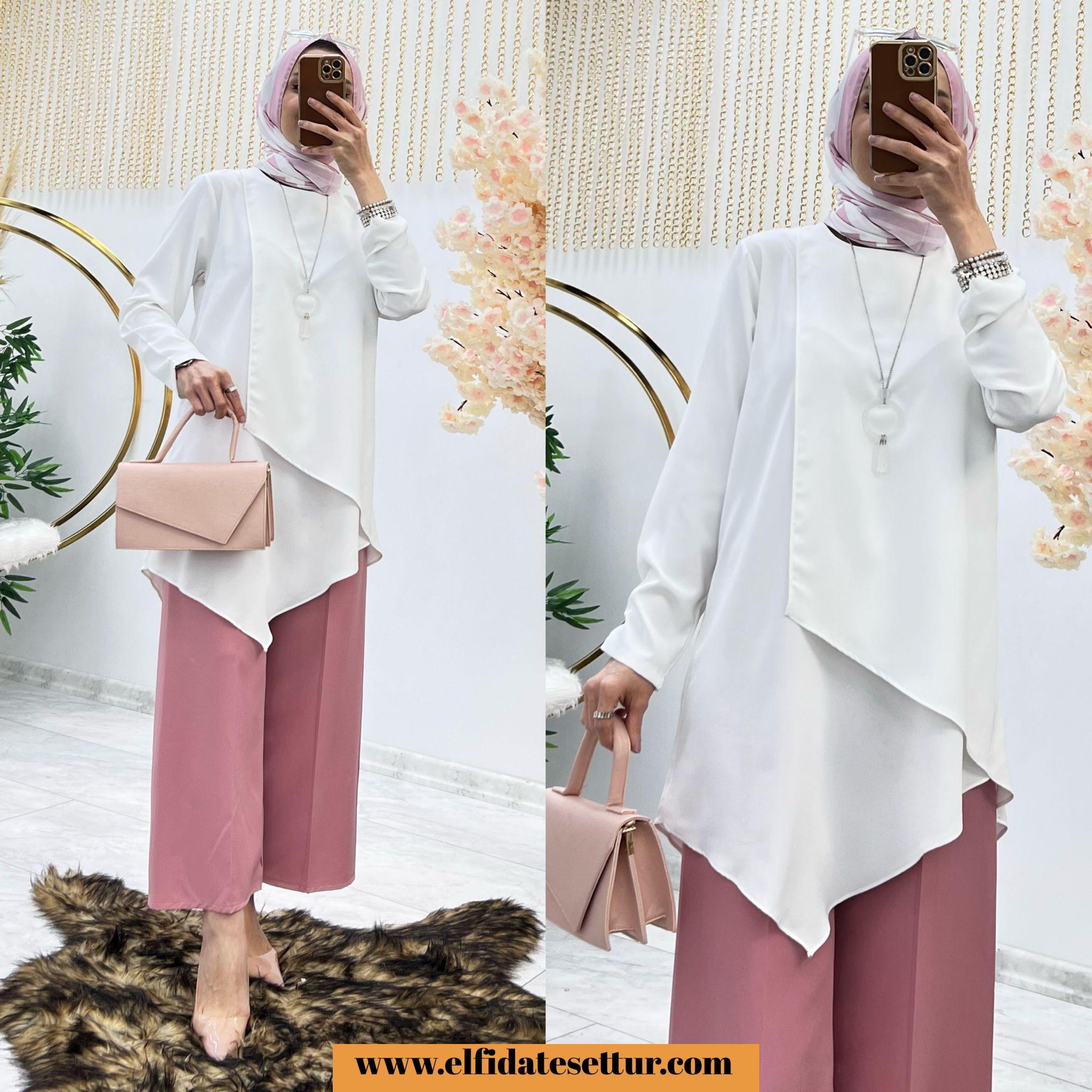 Parçalı tunik - Görsel 7