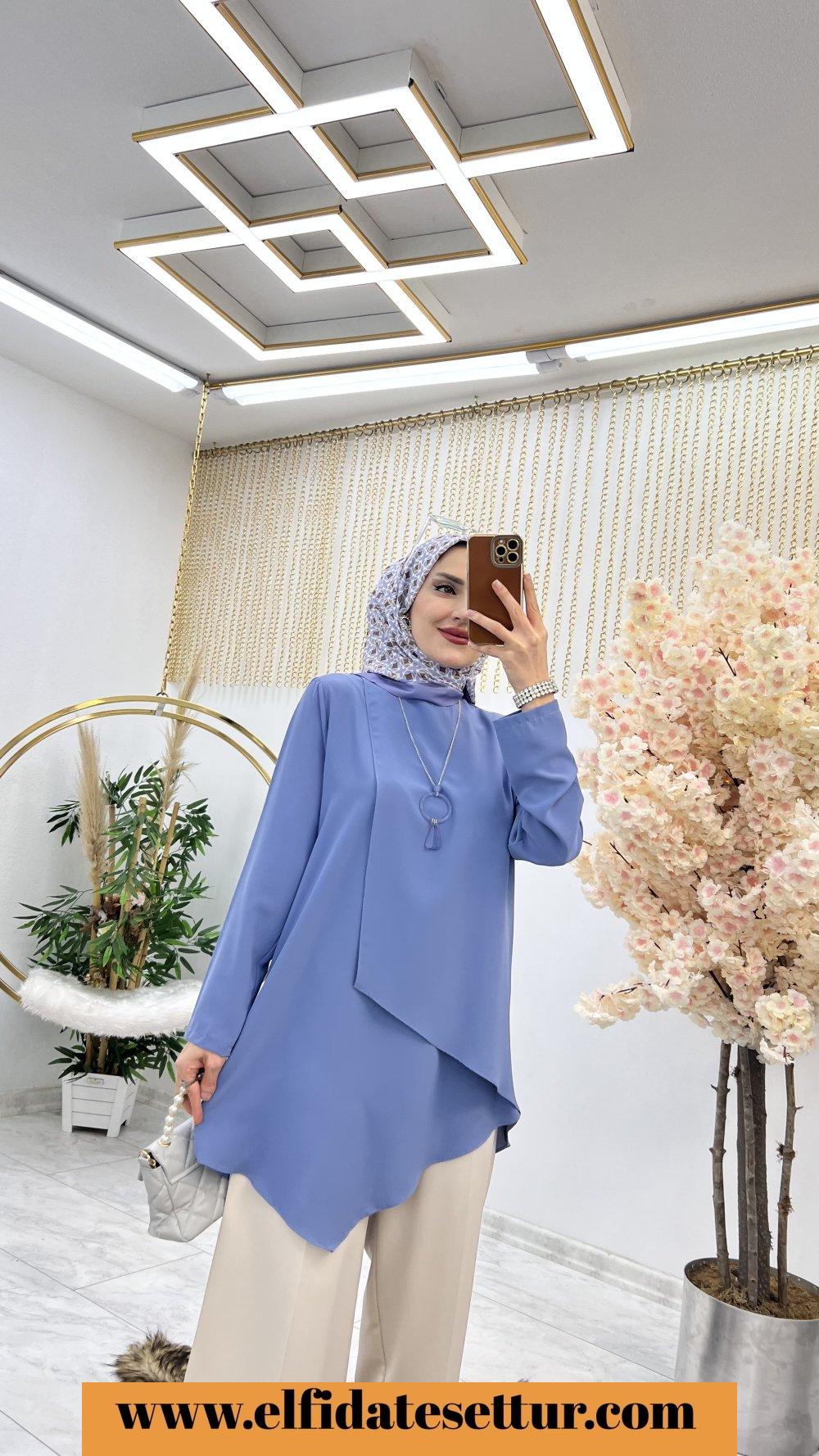 Parçalı tunik - Görsel 3