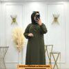 Büyük beden ayrobin şehnaz elbise - Görsel 8