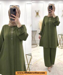 Büyük beden ayrobin nazar takım