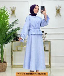 Çiçek etekli takım