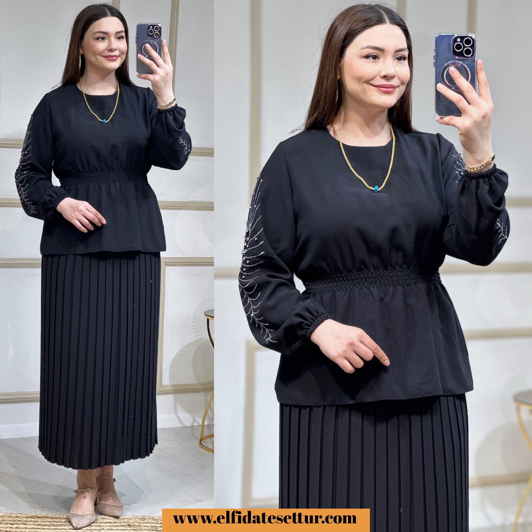 Şilan etekli takım - Görsel 5