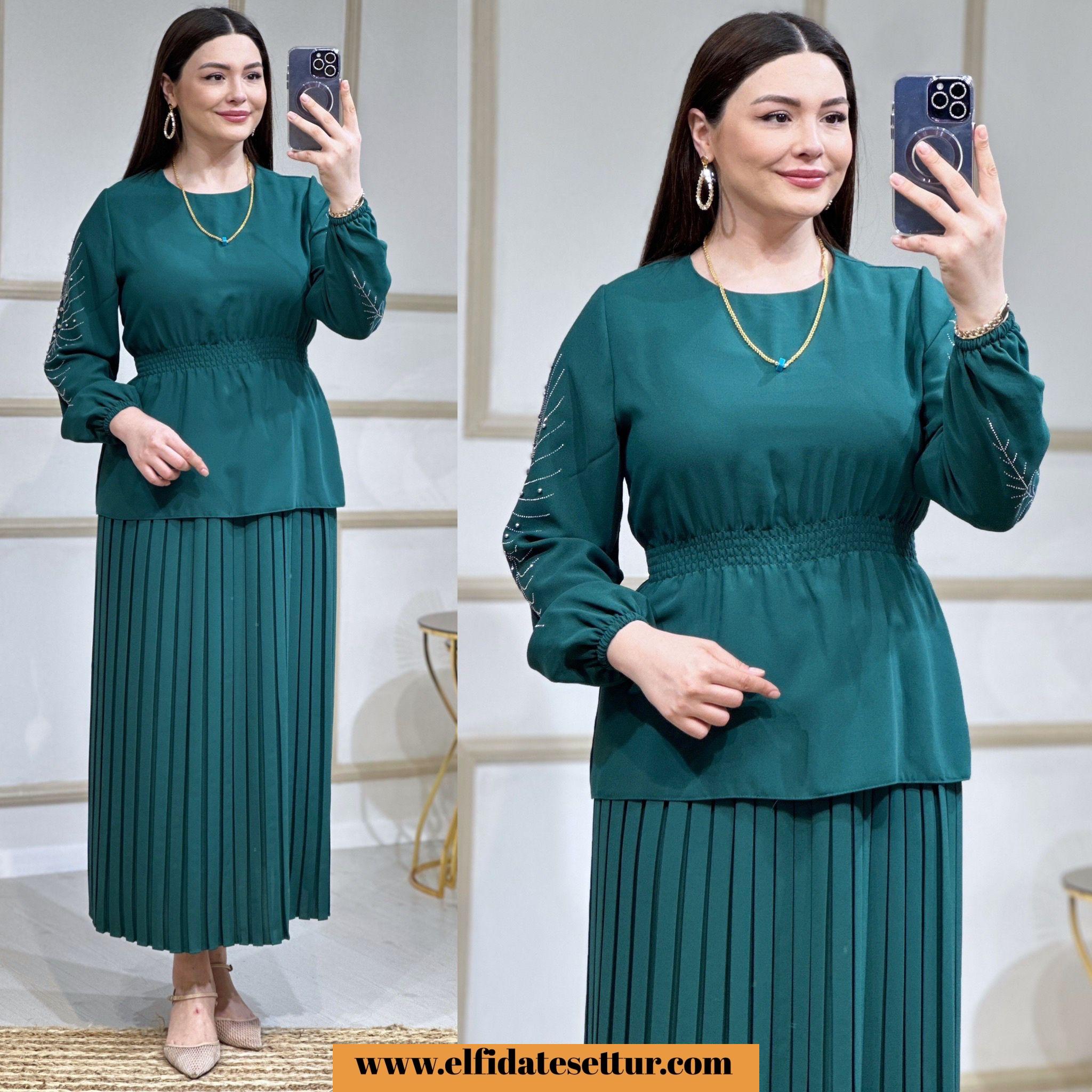 Şilan etekli takım - Görsel 3