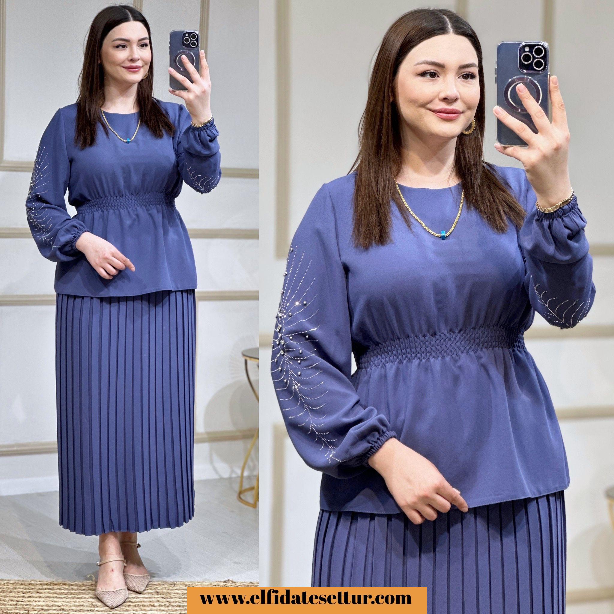 Şilan etekli takım - Görsel 6