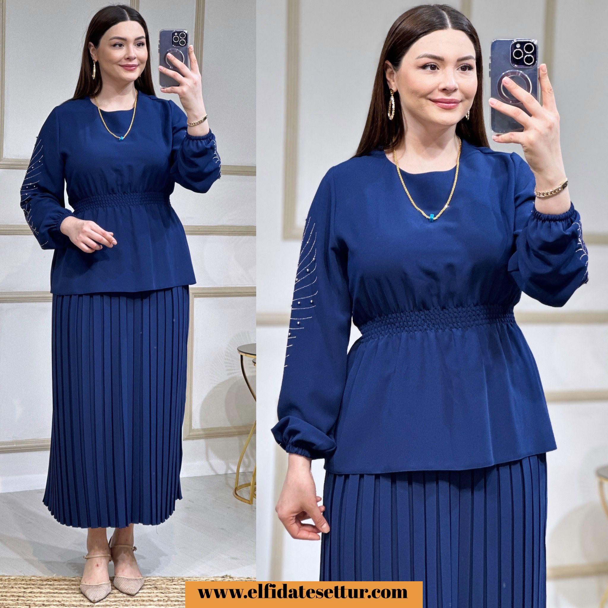 Şilan etekli takım - Görsel 2